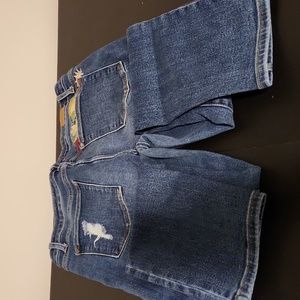 Judy Blue Jeans Floral Boyfriend 31/13